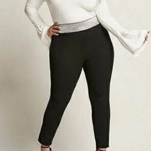 Forever 21 bling waist leggings